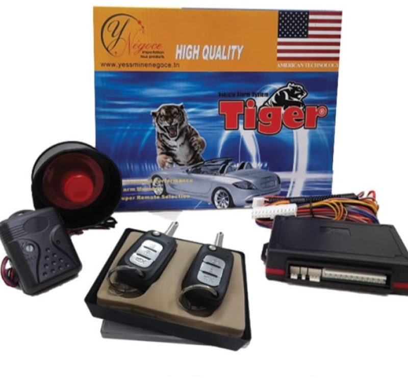 Système alarme avec clé