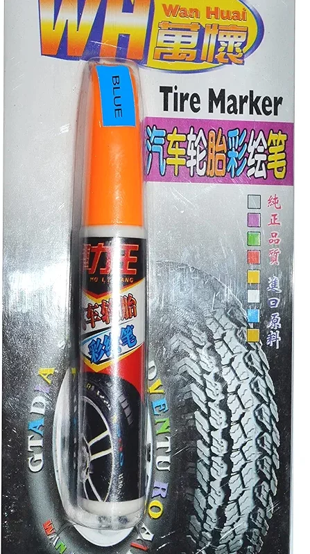 Stylo de marquage pour pneus